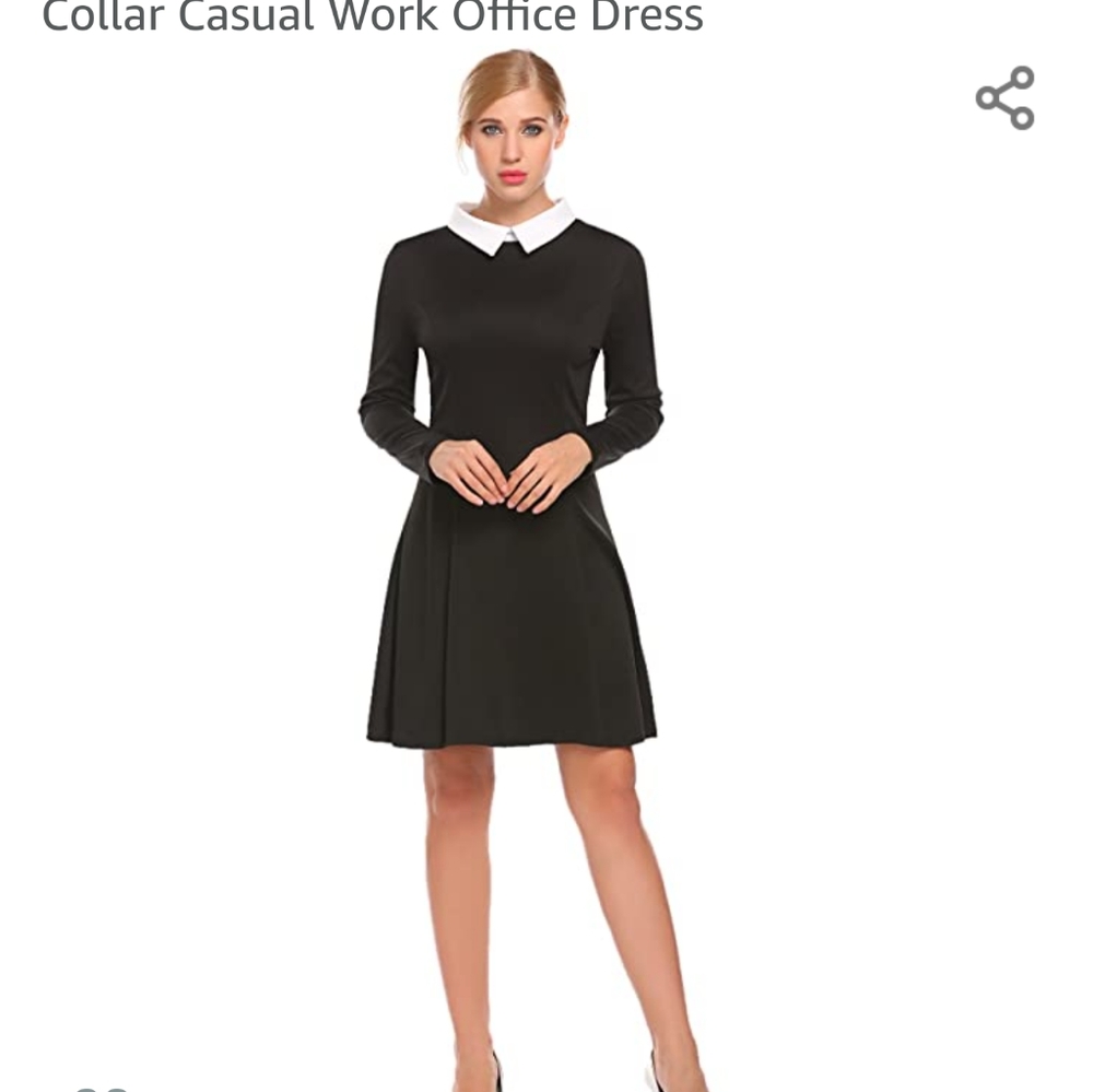 Halloween Costume-Wednesday Addams